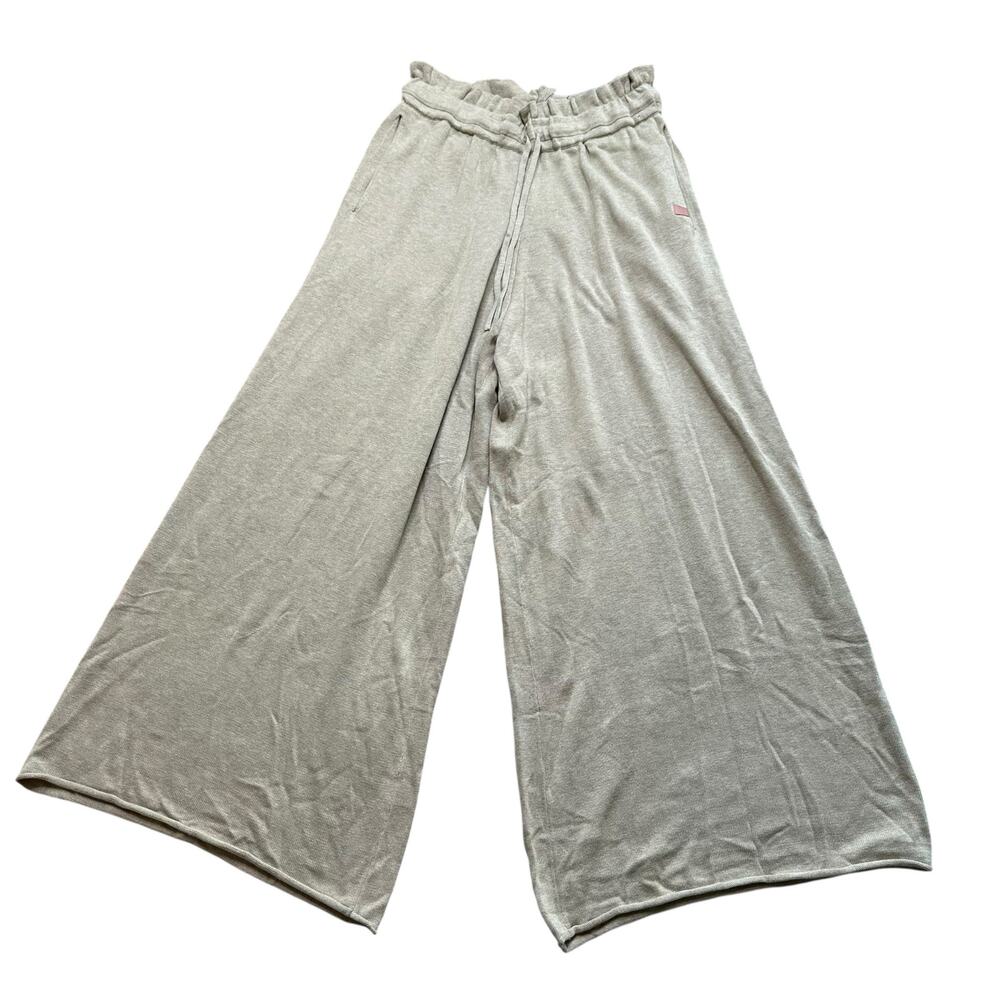 LUNYA Wide Leg Organic Cotton Silk Blend‎ Relaxed Pants Women's Size Small NWT - Picture 2 of 8